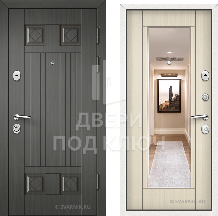 Входная усиленная дверь в офис ДПК-9406