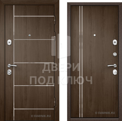 Входная уличная металлическая усиленная дверь ДПК-9653